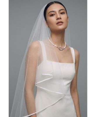 Freshwater Pearl Necklace with Silver Carabiner Clasp