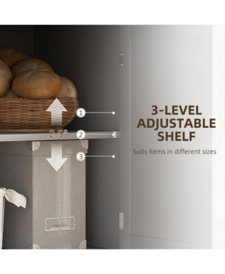 41" Sideboard Buffet Cabinet with Storage Drawer, Adjustable Shelf,