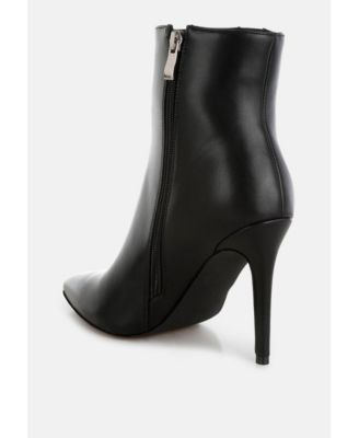 Womens Kalina Rhinestones Chain Detail Boots