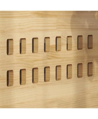 Corner Dog Crate Furniture with 2 Drawers, Space-Saving Dog Kennel Cage