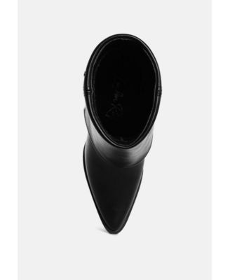 Womens Mariachi Stud Embellished Foldover Boots