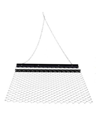 4x5ft ATV Drag Harrow Heavy Duty Q235 Steel Chain Harrow for Landscape Leveling Sod Prepping Gravel Driveway Farm Yard Garden