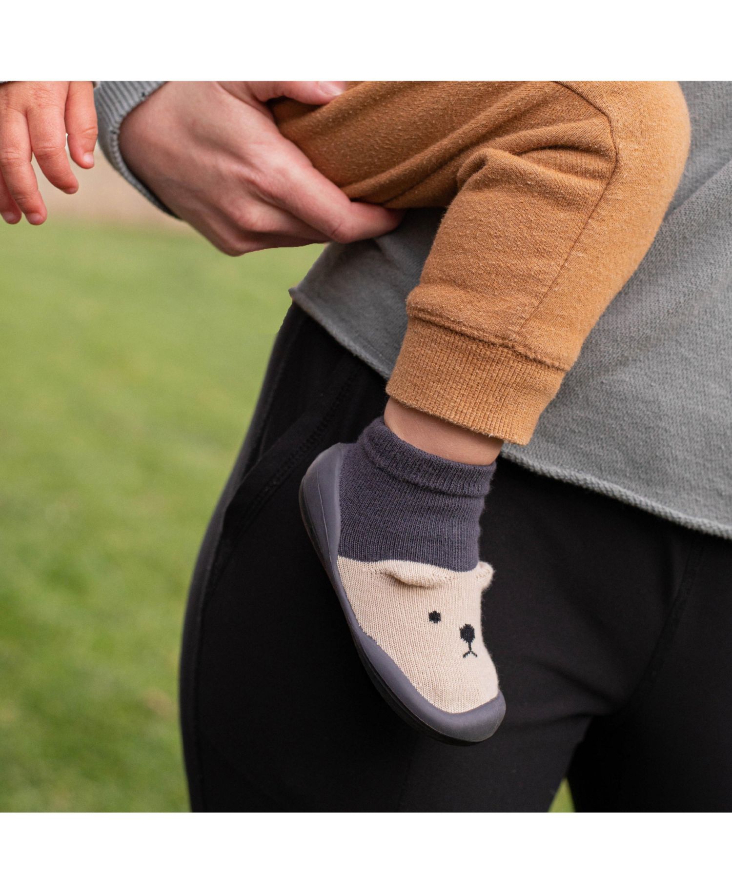 Baby Boy First Walk Sock Shoes Little Cub
