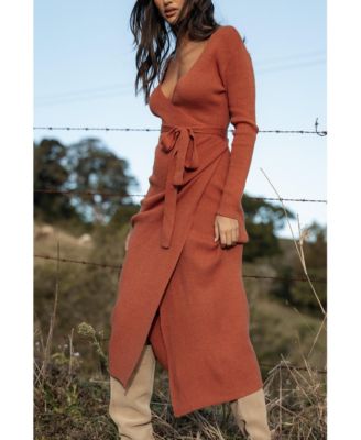 Women's Kellan Wrap Midi Dress