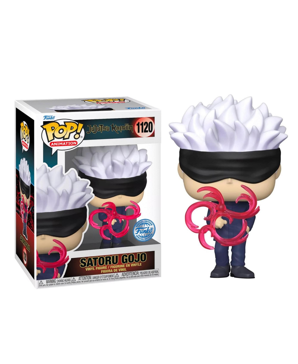 Funko Jujutsu Kaisen Pop | Gojo (Red Tech)