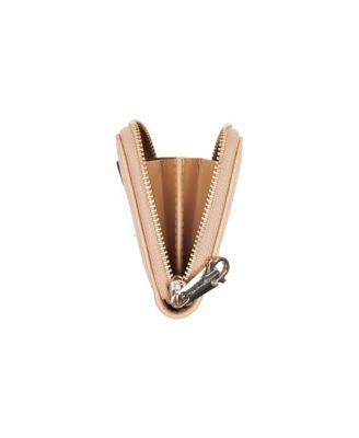 Horseshoe Plaque Mini Zip-Around Wallet