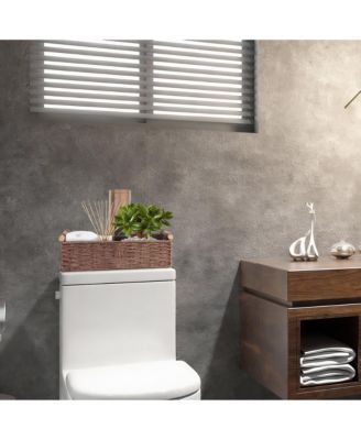 Handmade Paper Rope Storage Basket - Multi-use, Decorative, Compact