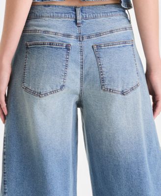 Women's High Rise Barrel-Leg Jeans