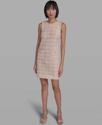 Women's Sleeveless Shift Dress