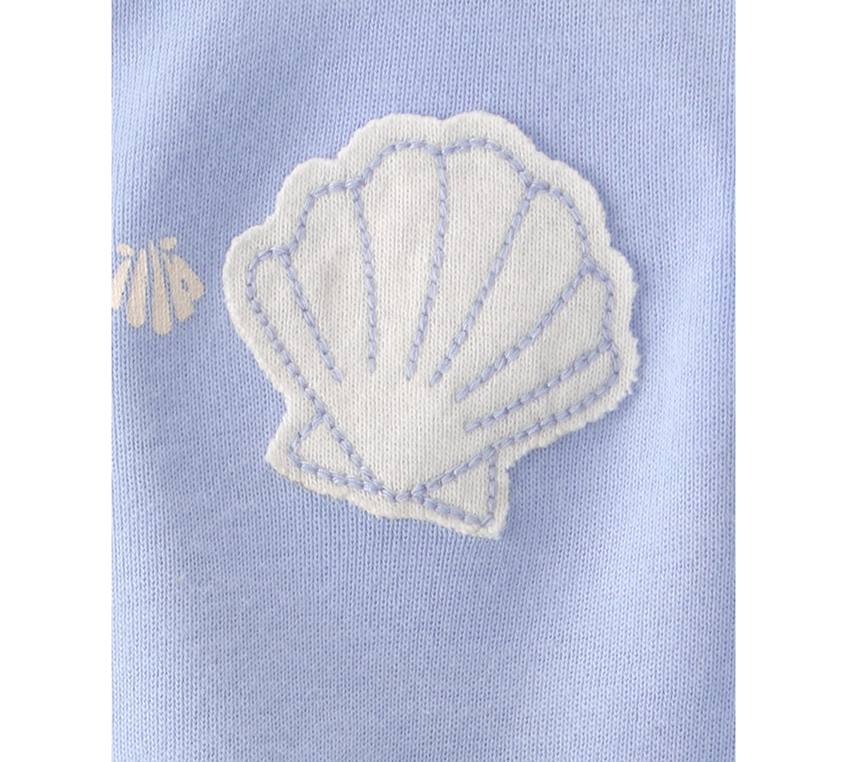 Carter's Baby Girls' Shell Print Flutter-Sleeve Romper