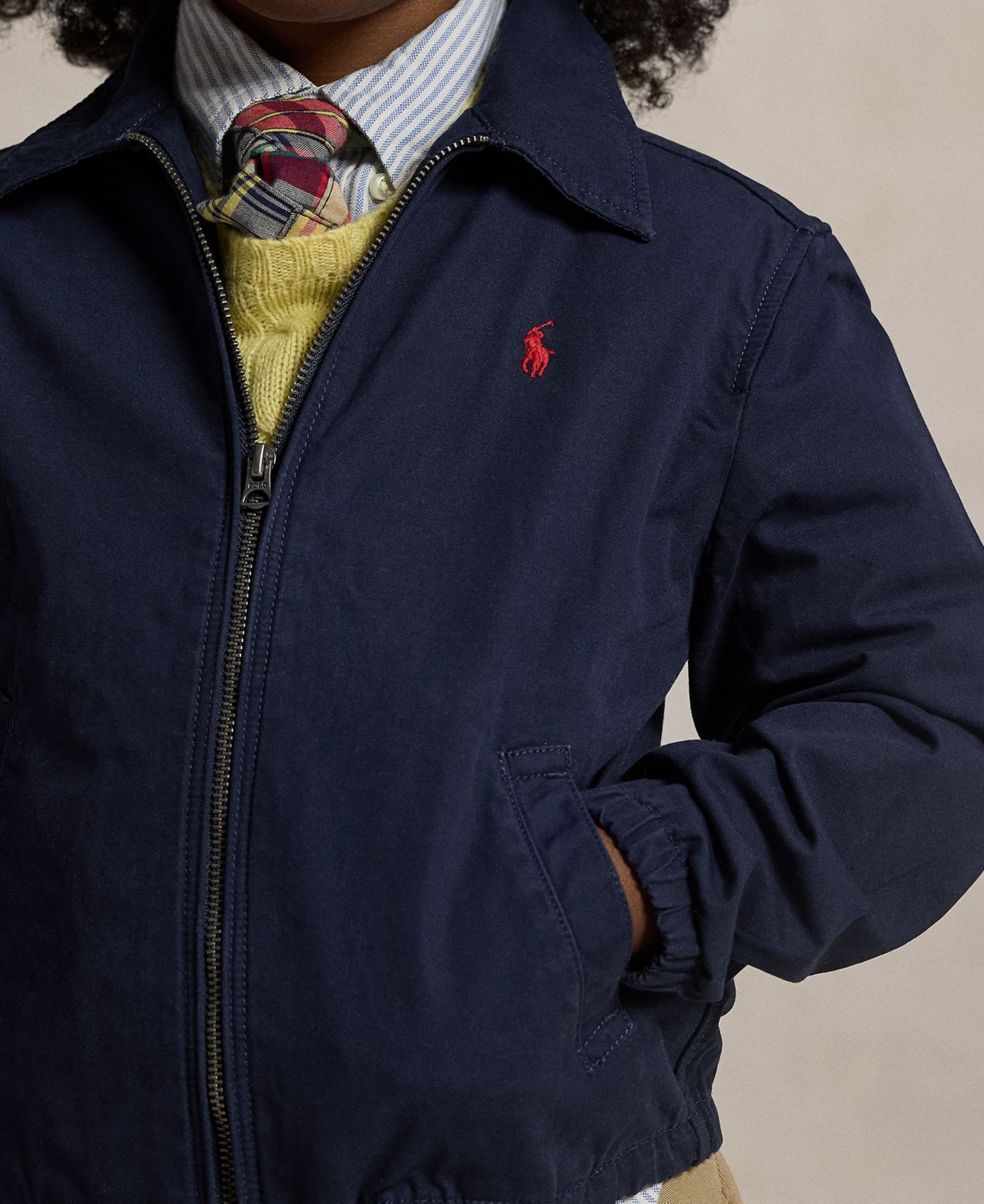 Polo Ralph Lauren Toddler and Little Boys The Bayport Cotton Poplin Jacket