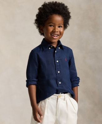 Boys 2-7 Linen Shirt