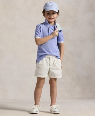 Boys' 2-7 Oxford Mesh Polo Shirt