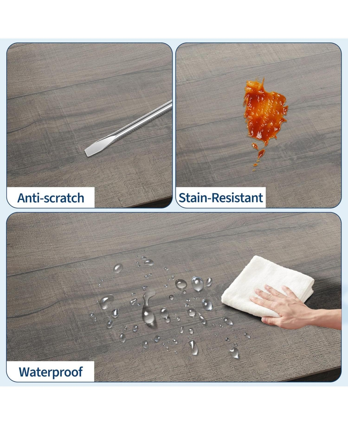 gaomon Tv Stand for 60/55/50/45 Inch Tv, 47" Mid Century Modern Entertainment Center for Living Room, Bedroom