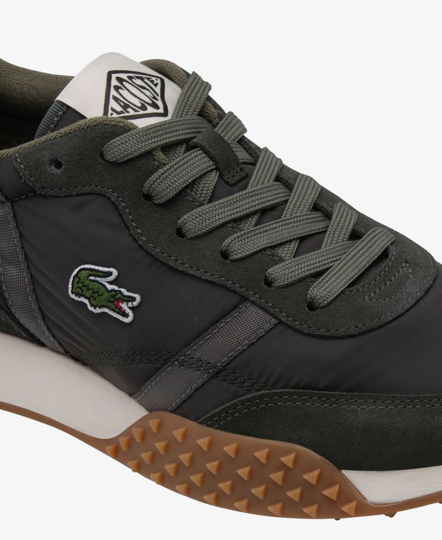 Мужские кроссовки Lacoste Liberty Lace-Up, цвет: Хаки / Карамельный — фото 7