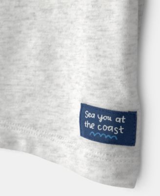 Boys' Toddler 2T-5T Pocket French Terry Short-Sleeve T-Shirt