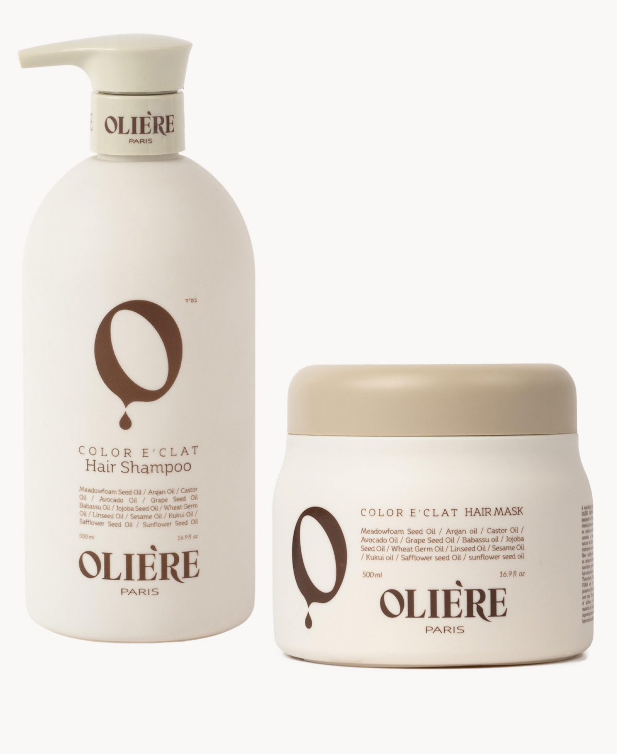 Oliere Paris Color Eclat Cleanse & Repair Hair Care Duo $162 Value