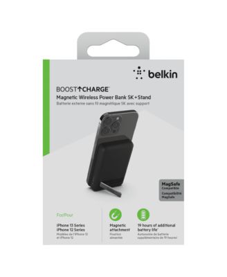 BoostCharge Magnetic Wireless Power Bank and Stand 5,000 mAh