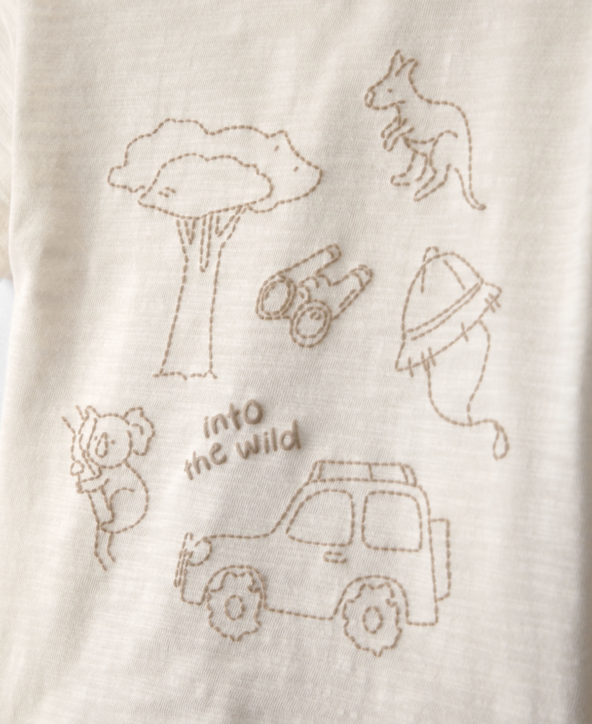 Carter's Baby Boys' Into The Wild Top, Bodysuit & Shorts, 3-Piece Set