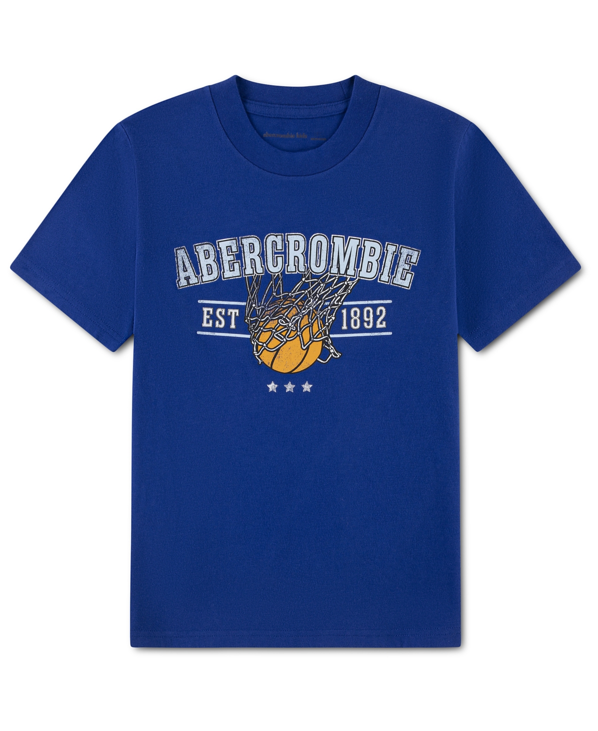 abercrombie kids Boys' Crewneck Basketball T-Shirt