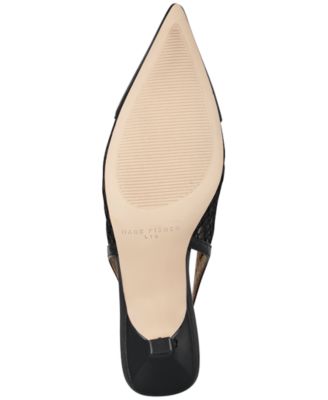 Women's Gipsi Mesh Slingback Kitten Heel Pumps