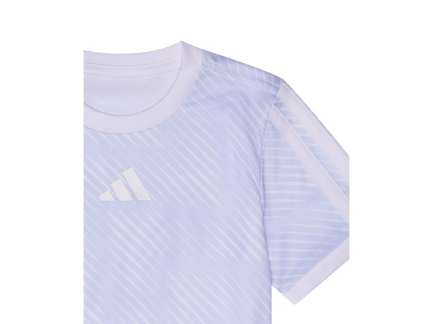 Комплект для мальчика adidas: футболка с принтом и шорты, 2 предмета, цвет: Небесно-голубой — фото 5