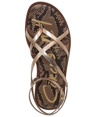 Women's Dakota Ankle Strap Strappy Flat Sandals