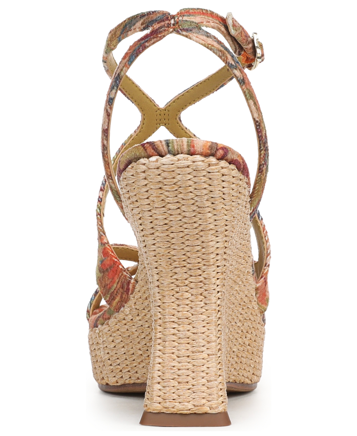 Circus Ny by Sam Edelman Women's Trina Woven Platform Wedge Sandals