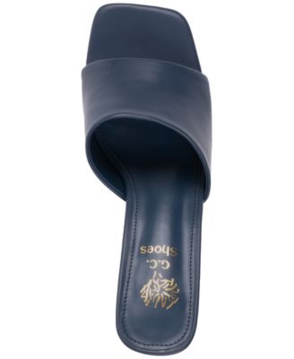 Women's Soho Square Toe Block Heel Dress Sandals