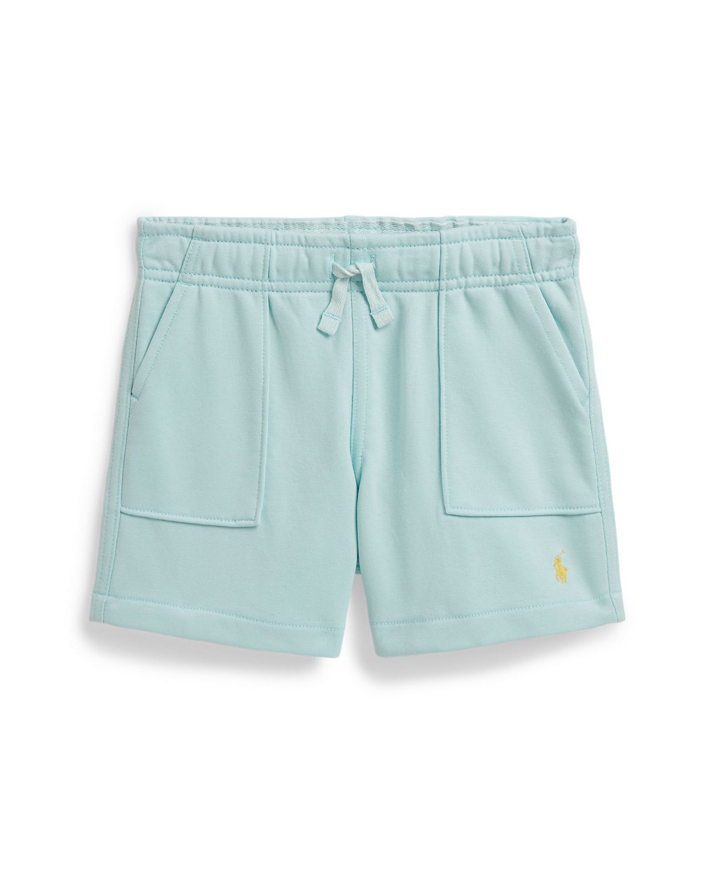 Шорты Polo Ralph Lauren French Terry Drawstring Shorts для мальчиков, цвет: Синий — фото 1