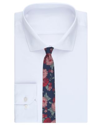 Men's Joelle Floral Skinny Tie