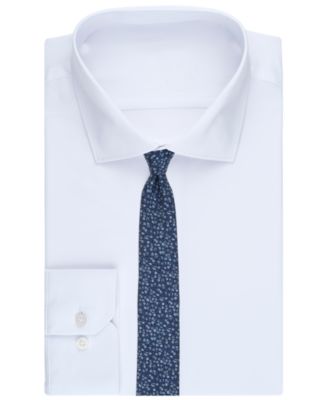 Men's Yvonne Floral Skinny Tie