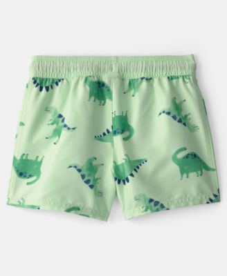 Boys' Toddler 2T-5T Dinosaur Swim Trunks