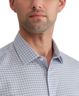 Men's Refined Cotton Stretch Shirt, Slim Fit