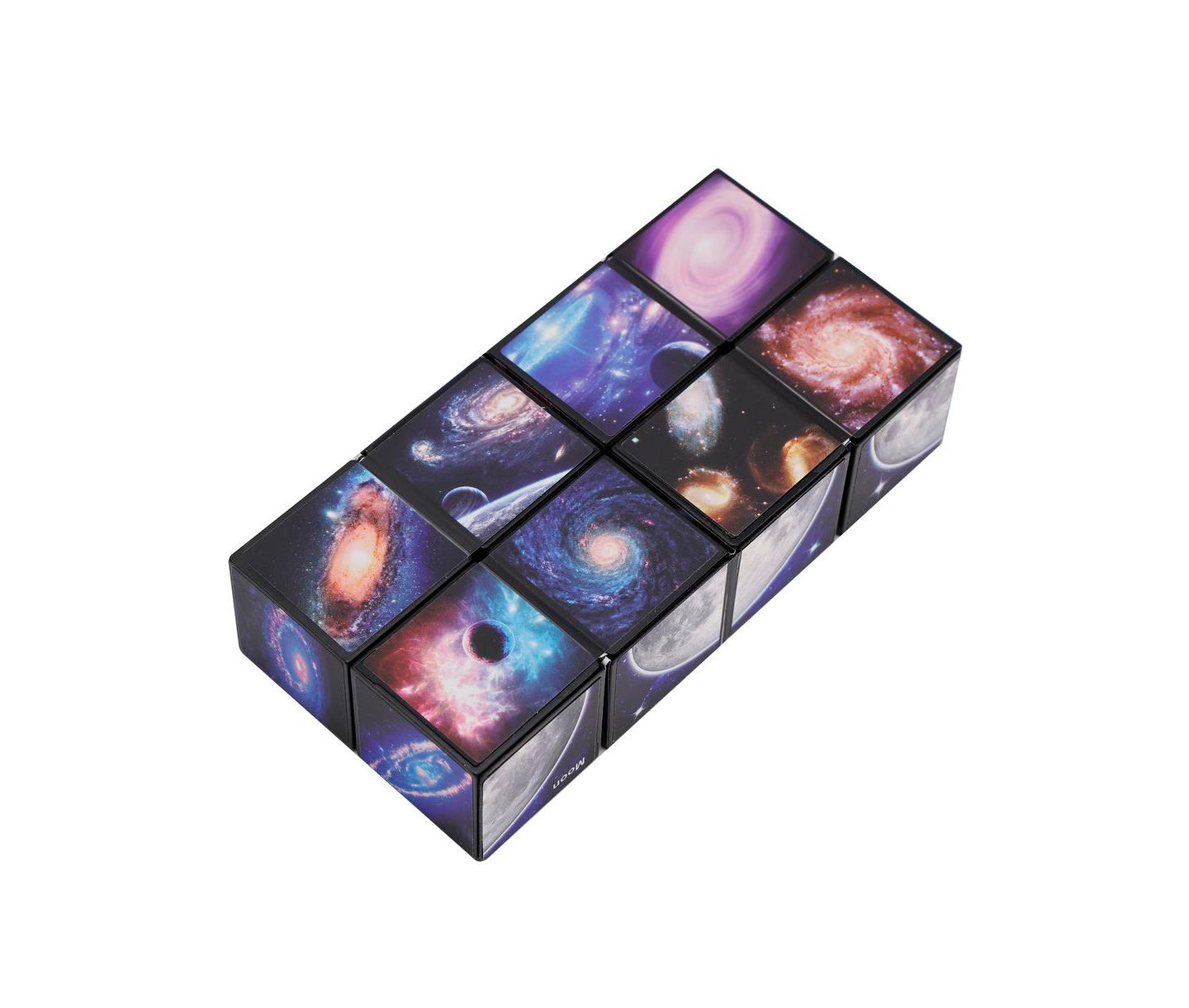 Детский пазл Bruce & Shark Galaxy 2-in-1 Magic Cube Puzzle, 2-Piece, Ages 8+, цвет: Синий — фото 11