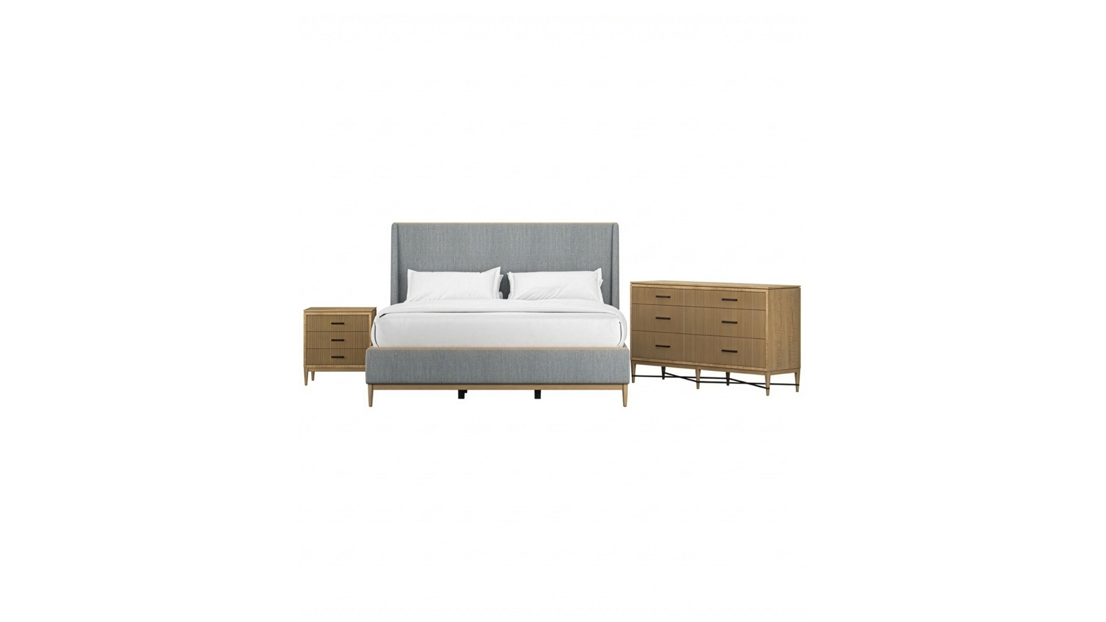 A.r.t. Furniture Loft 3-Pc. King Set (Bed, Dresser & Bedside Chest)