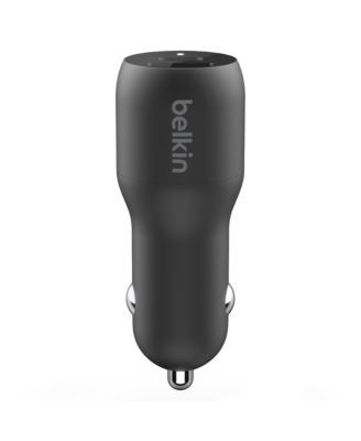 BoostCharge Dual Port Car Charger with PPS 37W