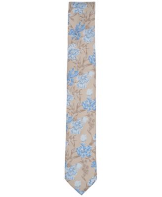 Men's Brolin Floral Skinny Tie