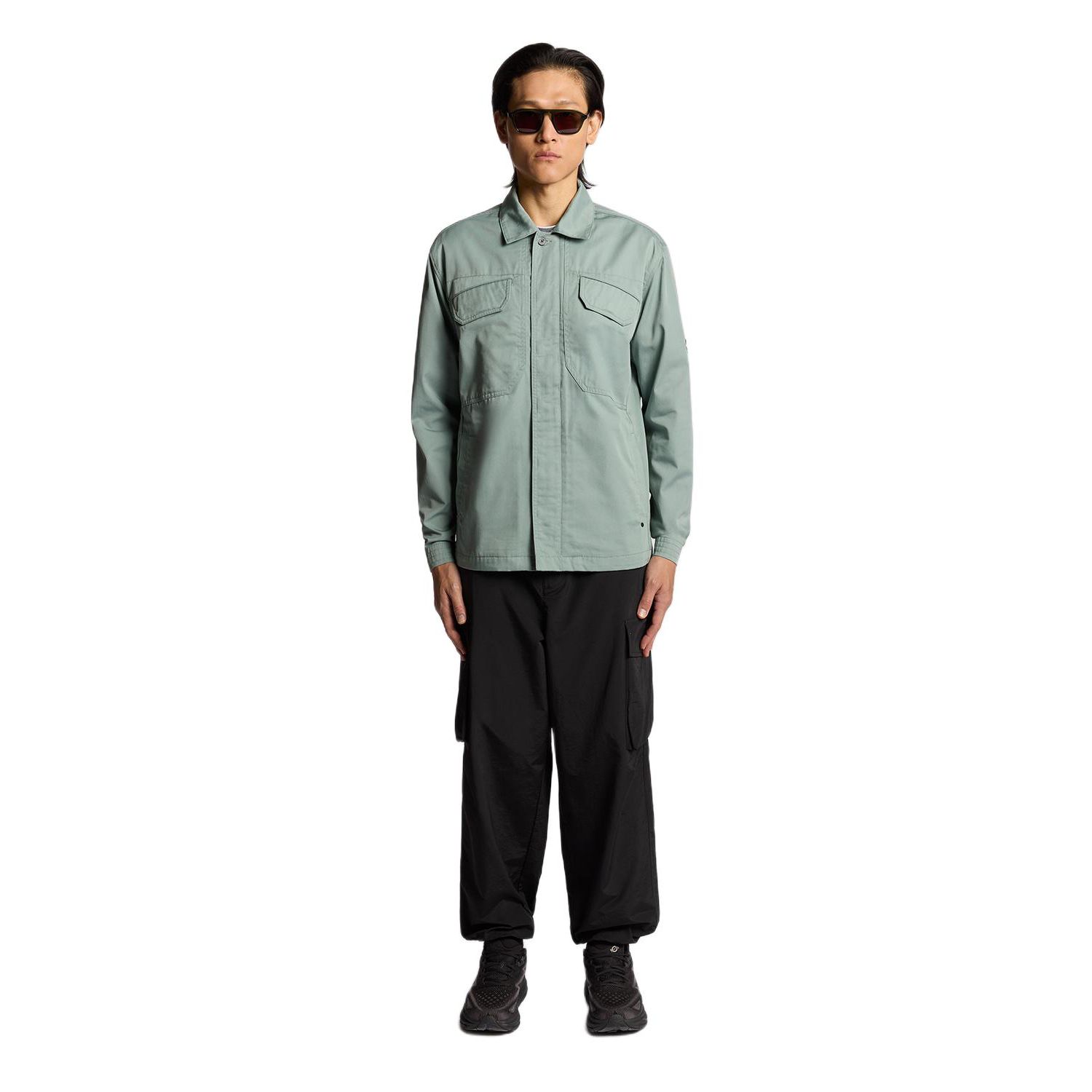 Men's Long Sleeve Multi Pocket Overshirt