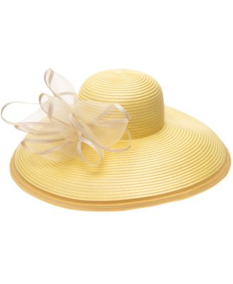 Extra Wide Brim Crinoline Hat