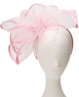 Crinoline Rosette Fascinator Hat