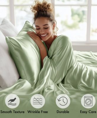 Satin Luxury 4-Pc. Sheet Set, Twin