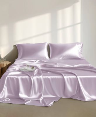 Satin Luxury 4-Pc. Sheet Set, Twin