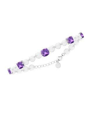 Amethyst (4-1/2 ct. t.w.) Bracelet in Sterling Silver (Also Available in Sapphire, Citrine, Blue Topaz)