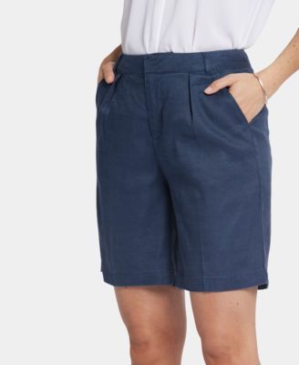 Women's Relaxed Zip Fly and Button Front Short