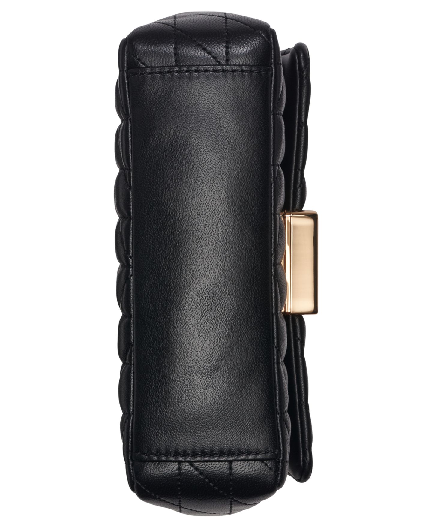 Женская сумка KARL LAGERFELD PARIS Lafayette Small Crossbody, цвет: Чёрный / Золотой — фото 7