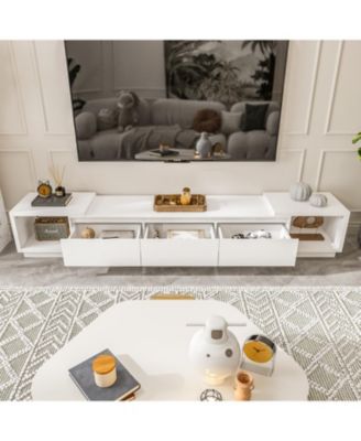 Extendable Media Console 65.4'' - 106.3'' W,TV Stand