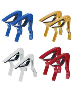 Guitar Capo 8Pcs Quick Change Acoustic Electric String Clip for Banjo Mandolin Or Ukulele
