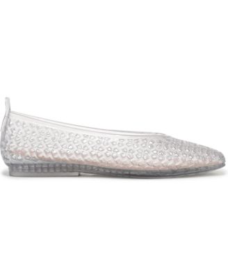 Women's Carla-Jelly Square Toe Flats