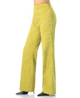 Women's Wide-Leg Straight Trousers with Wide Hem